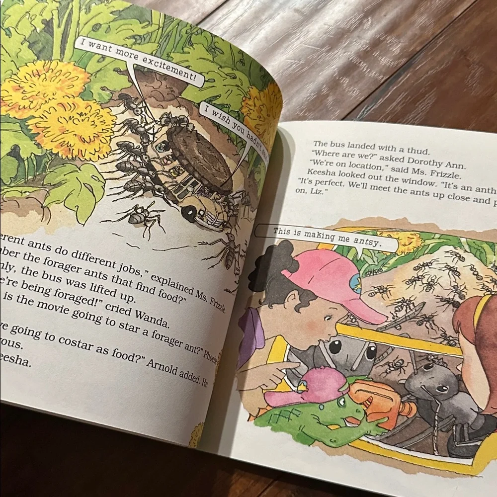 The Magic School Bus Gets Ants in Its Pants 1996 Scholastic Joanna Cole